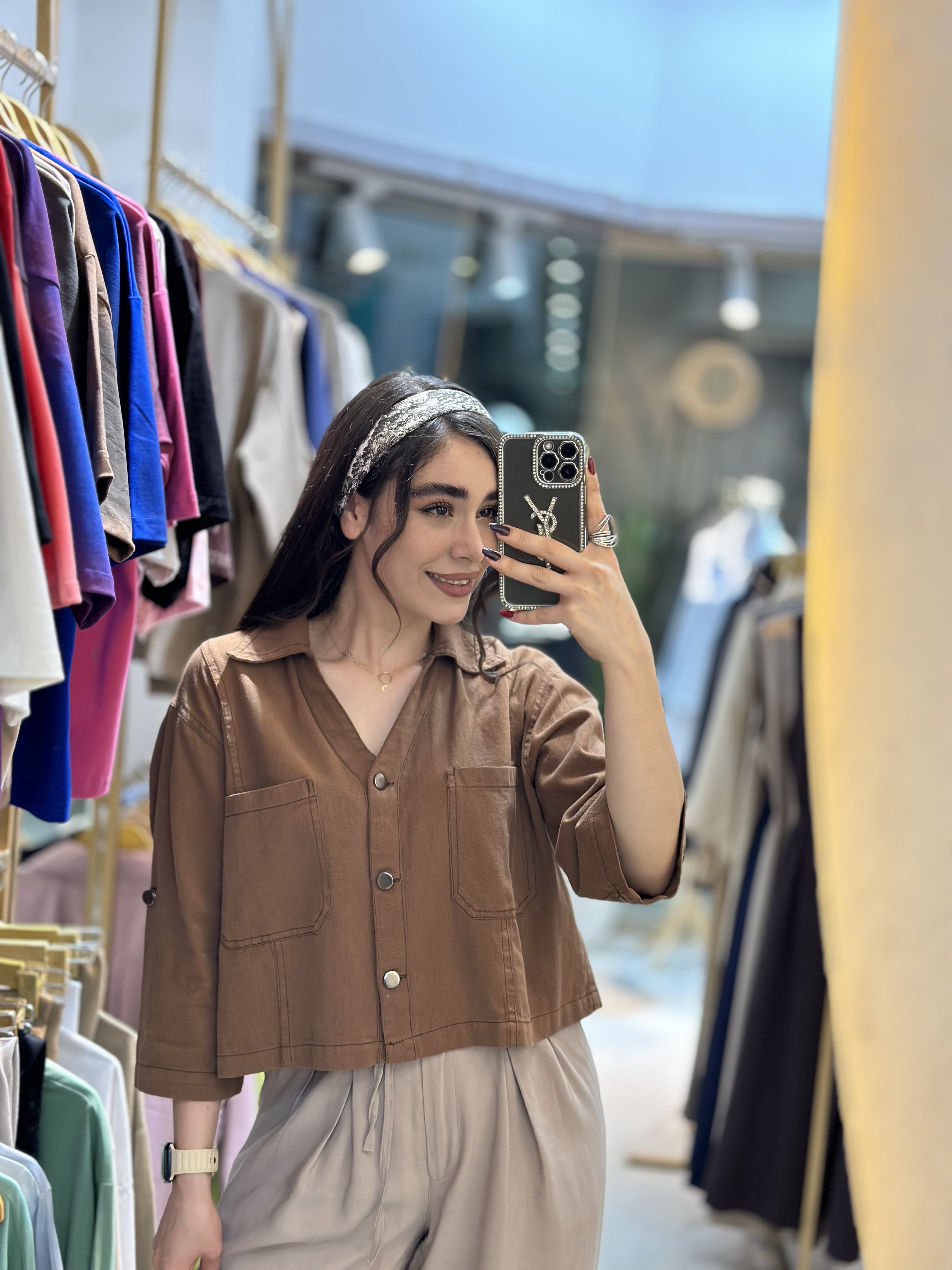 شومیز کتان